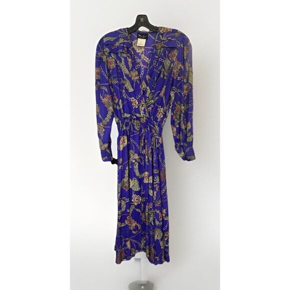 green emerald velvet dress 1960s Flare Sleeve Colorful Daisy Dress